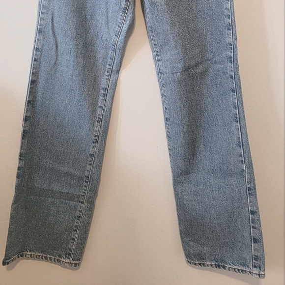 Zara high rise straight leg denim jeans - Picture 4 of 4